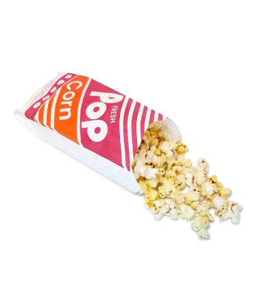 1 Oz Popcorn Bags - Pack of 125 Count for Concession Stands & Movie Nights - Buy Online on GoSupps.com