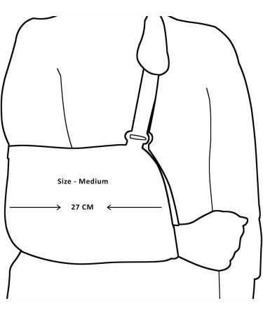 Arm Sling Pouch for Kids - Adjustable Forearm Fracture Support | Breathable Material & Padded Neck Strap | HealthGoodsIn - Buy Online on GoSupps.com