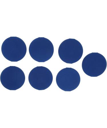 Verdant Touch Powder Pufffor Makeup Powder Puff Makeup Tool Set 7 Pieces Dark Blue for Loose Face Powder Makeup Setting Powder Puffs - Buy Online on GoSupps.com