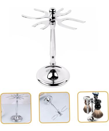 Premium Razor & Shaving Brush Holder - Stylish Organizer Stand for Perfect Grooming - Buy Online on GoSupps.com