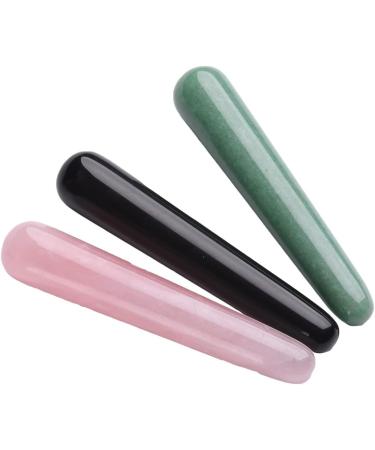 Jic Gem Mixed Massage Tool | Natural Crystal Gua Sha & Acupuncture Therapy for Face | Reiki Healing & Point Treatment - Buy Online on GoSupps.com