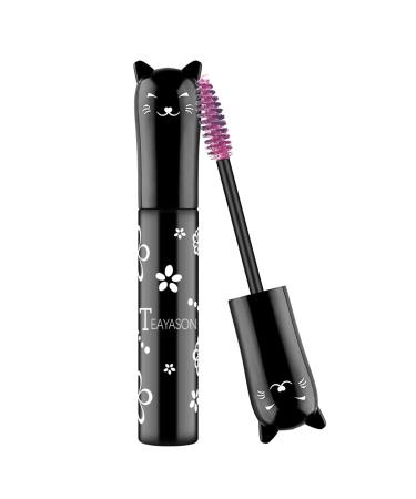 Mascara Makeup Classic French Cat Eyes Extreme Length False Lash Effect 6 Colors Mascara Feathery Soft Full Lashes Waterproof Fast Dry Eyelashes Curling Stage Use Paraben and Cruelty Kagrote