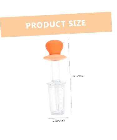 Buy Abaodam 2ST Medicine Feeder & Drink Container for Babies - Silicone Pump Pacifier Donor Scales & Feeding Dispenser for Toddler Juice & Water - Buy Online on GoSupps.com