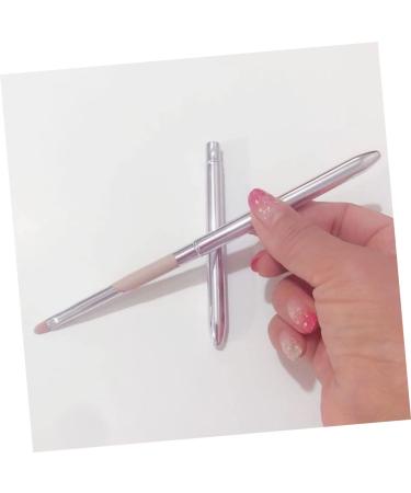 Angoily Lip Brush with Lid | Travel Makeup Applicator for Lip Gloss Lip Tint and Lipstick | Perfect for On-the-Go Beauty - Buy Online on GoSupps.com