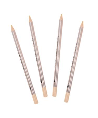 Outanaya 4pcs Concealer Pen Make up Concealer for Face Cover up Makeup Concealer Highlighter Stick Wooden 1 g (Pack of 1) Assorted Color