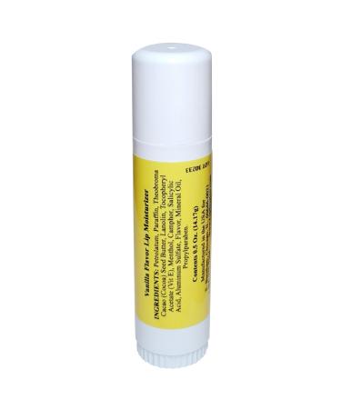 Lip Session Lip Balm Vanilla (Original) Flavor Big Stick 0.5 Oz. - With Vitamin E & Cocoa Butter - Moisturizes & Soothes Dry Cracked or Chapped Lips - Buy Online on GoSupps.com
