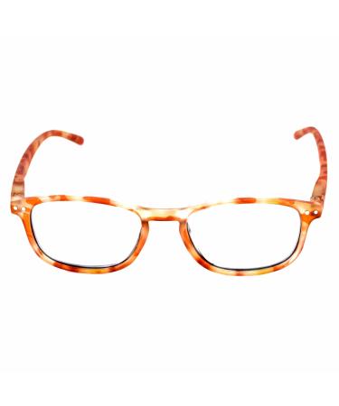 U Rock Planet Tortoise Light Blue Glasses Unisex Adult Tortoise