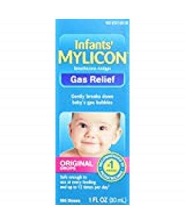 Mylicon Gas Relief Drops for Infants and Babies Original Formula 1 Fluid Ounce