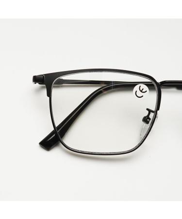 Koosufa Self-Tinting Varifocal Glasses | Photochromic Progressive Multifocus with Blue Light Filter & UV Protection | Men's Reading Aid | Available in Multiple Strengths (1.0 - 4.0) - Buy Online on GoSupps.com