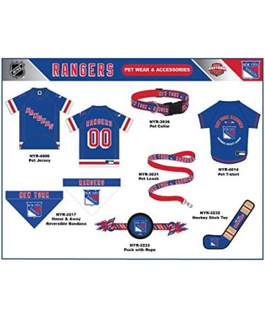 NHL New York Rangers Bandana for Large/XL Dogs & Cats - Cute & Stylish Hockey Fan Scarf - Buy Online on GoSupps.com