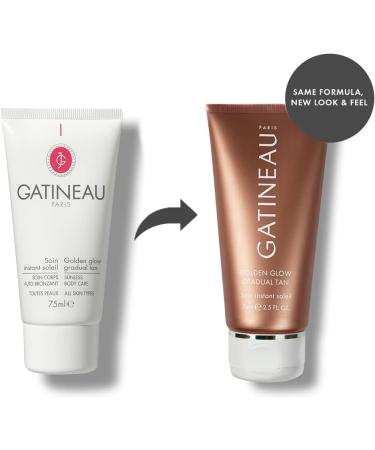 Gatineau Golden Glow Gradual Tan (75ml) 2-in-1 Moisturizer and Self Tan - Achieve a Natural Sun-Kissed Glow - Buy Online on GoSupps.com