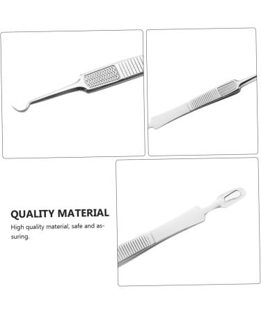 BIUDECO 6 Pcs Clip Stainless Pimple Remover Blackhead Extractor Blackheads Kit Stainless Steel Silver - Buy Online on GoSupps.com