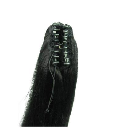 Remehi 15-Inch Ponytail Hair Extension - Smooth Real Hair Claw Clip Medium Brown (Size 4) for Girls & Women | 38.1 cm 85 g - Buy Online on GoSupps.com