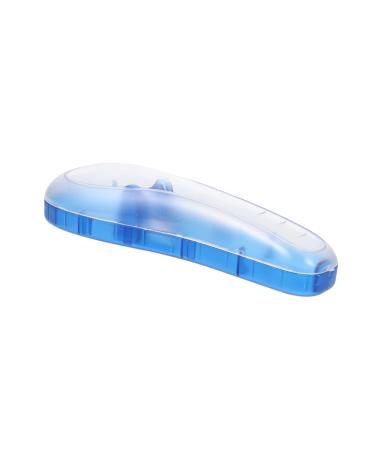 Vintorky box razor storage box shock -resistant razor razor shell gift gift electric shaver for men razor case for men protective cover for razor 16.5x6x3.5cm blue