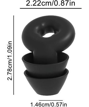 Noise Blocking Ear Plugs | Jellyfish Shape Sleeping Earplugs | with Box Reusable Silicone Two Layers of Mute Earplugs for Noise Sensitivity Coatuiyo - Buy Online on GoSupps.com