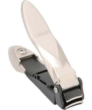 Nail Clipper with Blade Small Portable Anti Slip Handle for Home Office Stainless Steel Toenail Cutter - Buy Online on GoSupps.com