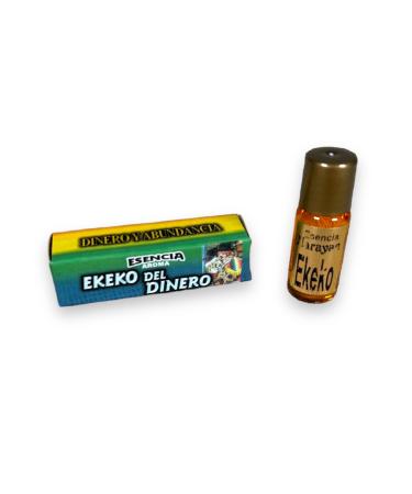 Anointing Essential Oil for Wealth Prosperity and Abundance - Money Spell - 5ml - Wiccan esoterism Spirituality (Ekeko del Dinero 5ml)