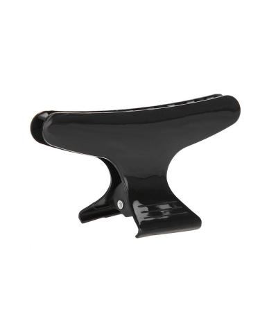 Buy Durable Hair Section Claw Clamps - 12pcs Black Butterfly Clips for Hairdressing | International Shipping Available - Buy Online on GoSupps.com
