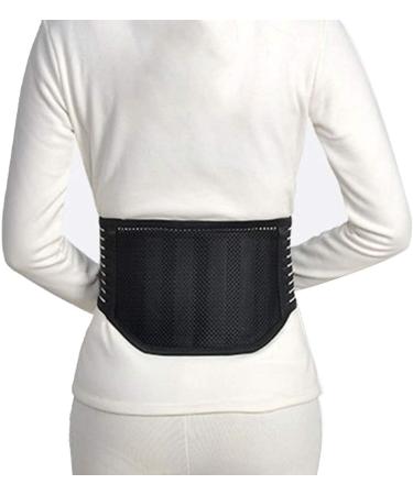 Buy Magnetic Therapy Waist Protection Belt for Men & Women - Breathable Lumbar Support - Size L - Black - Buy Online on GoSupps.com