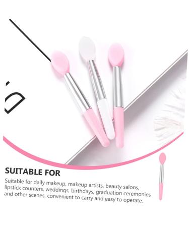 NOLITOY 60 Pcs Silicone Lip Brush Set | Lipstick Applicator & Lip Mask Tool for Flawless Makeup - Buy Online on GoSupps.com