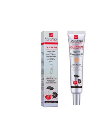 Generic CC Cream Concealer with Centella Asiatica Moisturizing Pore Care Formula for Before Foundation Application Ibcccndc (ibcc Centella cc Cream #1 (dark) 45ml) 1 Ounce (Pack of 1) ibcc Centella cc Cream #1 (dark)