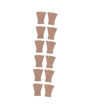 6 Pairs Compression Gloves Brace Gloves for for Women Hand Brace Carpal Tunnel Brace Tennis Wrist Brace Night Wrist Sleeve Wrist Support Wrist Guard Compression Sleeve