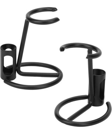 Premium Stainless Steel Razor & Brush Holder Stand - Non-Slip Portable Shaving Solution for Bathroom Countertops | International Shipping - Buy Online on GoSupps.com