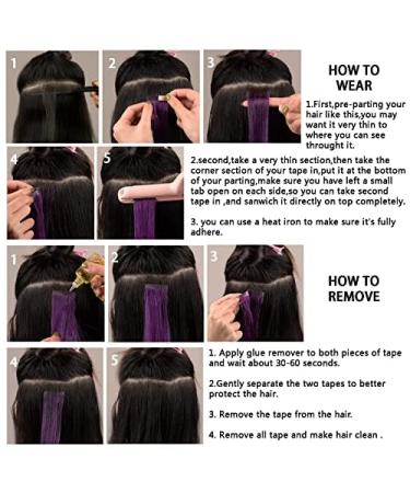 Hotlulana 18-Inch Dark Red Brown Tape Extensions - 100% Real Remy Hair 40g Invisible Skin Weft 20 PCs #33 - Buy Online on GoSupps.com