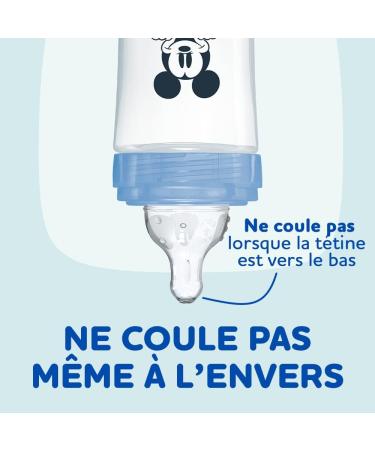 Dodie Set of 3 Anti-Colic Initiation+ Baby Bottles Mickey 330ml +6 Months Round Teat Flow 3 - Buy Online on GoSupps.com