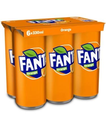 FANTA - Orange Box 6X33Cl - Pack of 4 - Sold in Packs - Buy Online on GoSupps.com