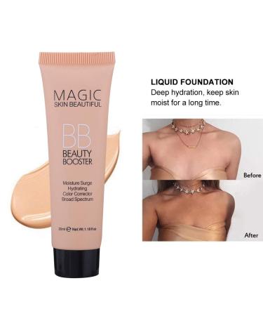 Moisturizing Liquid Foundation BB Cream | Oil Control & Illuminating Concealer - Perfect for BB & CC Creams | International Shipping - Buy Online on GoSupps.com