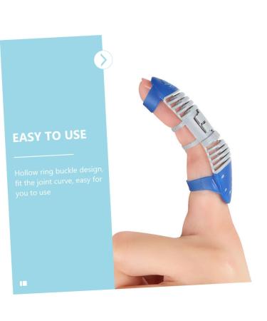 Buy Finger Splint & Thumb Brace - Finger Protector for Mallet Finger Stabilization | 8x2.4cm Blue - Shop Internationally - Buy Online on GoSupps.com