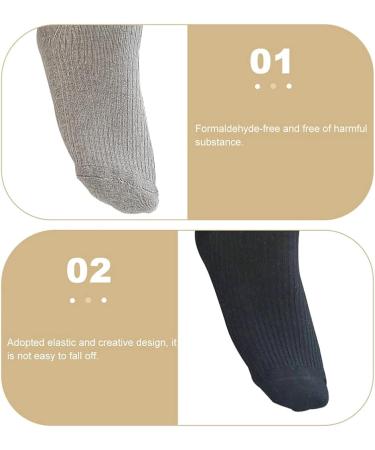 Healifty Women's Diabetic Cotton Nursing Socks 5 Pairs - Warm and Comfortable Foot Socks for Patients, Elderly, Pregnant Women, and Men - Buy Online on GoSupps.com