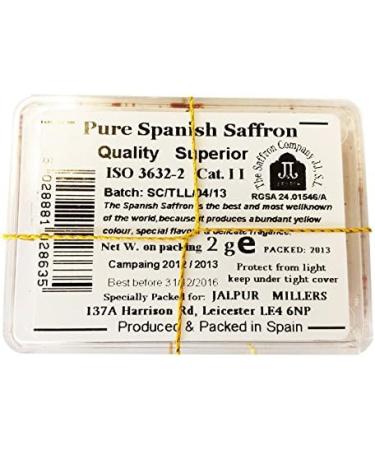 Saffron from Spain - 2 x 2 g - Buy Online on GoSupps.com