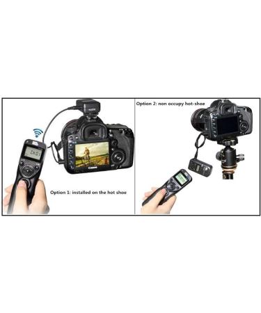 Pixel TW283-N3 Wireless Remote Control for Canon 5D Mark III/IV, 6D, 7D, R5, R5C, 50D, 40D, 30D - Shutter Release Timer - Buy Online on GoSupps.com