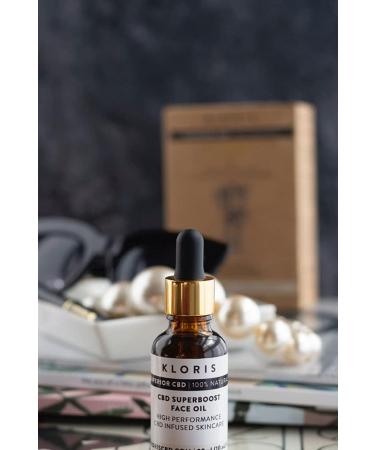 KLORIS Superboost Face Oil - anti-redness facial serum for all skin types with cucumber seed squalane and hemp seed oil 10 ml - Buy Online on GoSupps.com