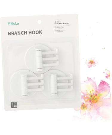 Alipis 6 Pcs Cabinet Hooks Towel Hook Wardrobe Hook Towel Hangers Rotation Hooks Nail Coat Hanger - Buy Online on GoSupps.com