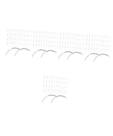 MAGICLULU 5 Boxes Glitter False Eyelashes Kit Para Pesta as Glitter Spike Lashes Eye Lashes Glitter Colored Lash Extensions Makeup Lashes Women s Curly High-grade Fiber Makeup Set