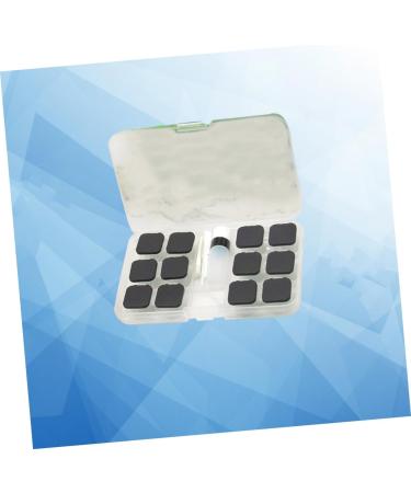 Solust Lenses Travel Set | Portable Contact Lens Kit & Accessories | Eye Case Tweezers & Holder in Black - 15.8x9.5cm - Buy Online on GoSupps.com