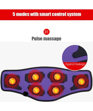 KEDUODUO 6-Mode Electric Massage Slimming Belt | Low Frequency Pulse Massager for Effective Weight Loss | International Shipping Available - Buy Online on GoSupps.com