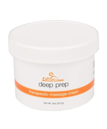 Rolyan - 42025 Deep Prep Therapeutic Massage Cream, 8 oz