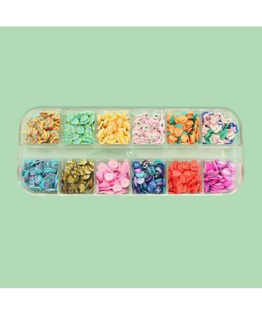 3D Flakes Manicure Easter Bunny Design Clay Slices Easter Day Eggs Polymer Nail Sequins - Buy Online on GoSupps.com