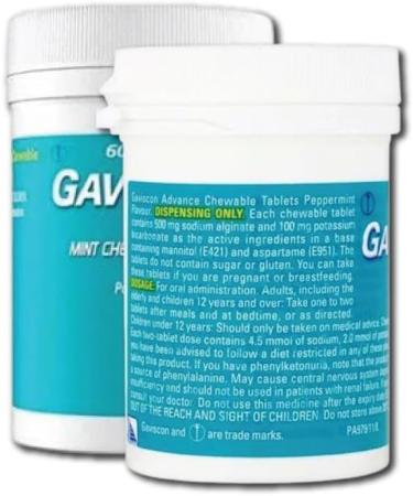 Advance Mint Chewable Tablets 60 Pack Mint - 2 Pack