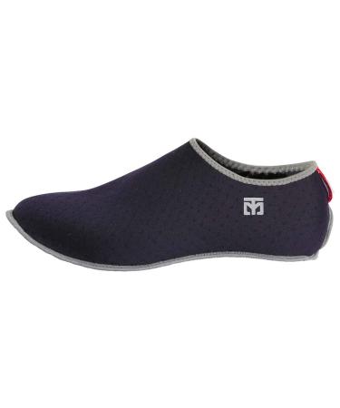 Mooto Korea Taekwondo MarShoes Mar Shoes with Pouch MMA Martial Arts Yoga Gym Academy School House Skin Socks Type Red and Navy 2 Colors Navy 5. L(255265 mm or 9.8410.43 inch)