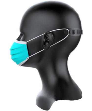 Lalafina 15ST Mask Hook Extension - S Hook Buckle for Face Cover | Extra Secure Ear Cable | Slide-Resistant Ear Buckle Earrings - Buy Online on GoSupps.com