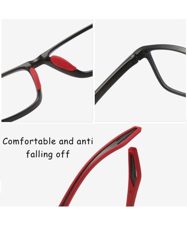 LILLIE Men's Sports Reading Glasses - 2.5x Gray Frames | Comfortable Fit for All Face Shapes - International Shipping Available - Buy Online on GoSupps.com