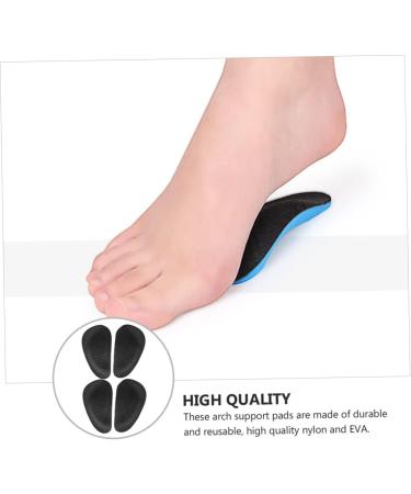 GLEAVI 6 Pairs Palm Sole Pad Arch Cushions - Ultimate Arch Support Inserts for Plantar Fasciitis Relief | Comfortable Shoe Insoles for Men - Buy Online on GoSupps.com
