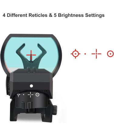 Feyachi RS-30 Reflex Sight | Red Dot Sight with Multiple Reticles | Picatinny Rail Mount - Buy Online on GoSupps.com