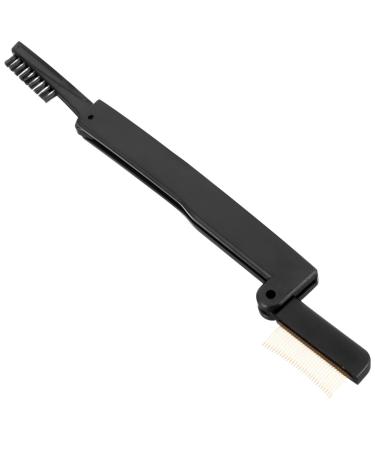 NOLITOY Folding Eyelash Comb Lash Separator Brow Dual Sided Lash Mascara Applicator for Women