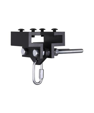 Vanroug robust steel beam clamp heavy pocket bracket Muay Thai MMA training gymnastics climbing ropes heavy pocket holder 227 kg load capacity 1